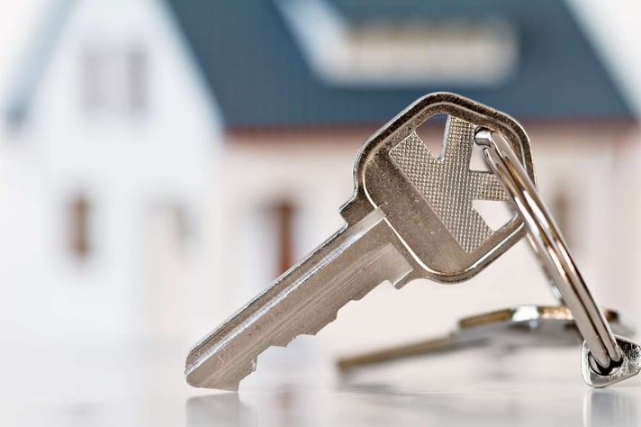 Key and house