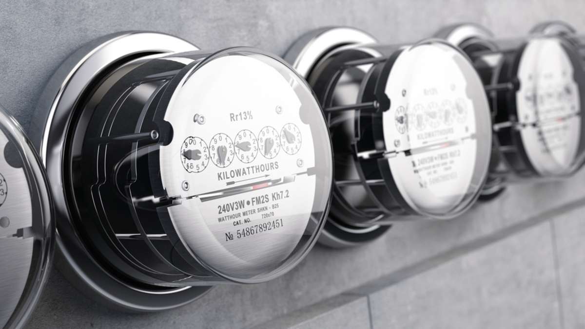 Kilowatt hour electric meters, power supply meters